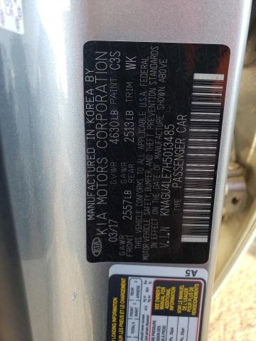 2017 KIA OPTIMA HYB - KNAGU4LE7H5013485