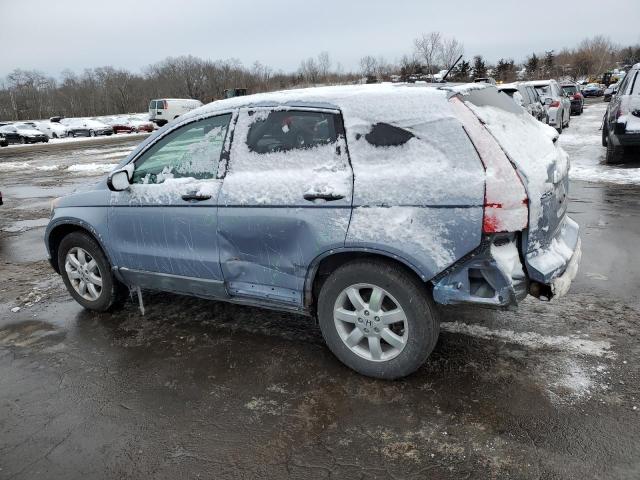 HONDA CR-V EX 2008 blue  gas 5J6RE48528L019721 photo #3