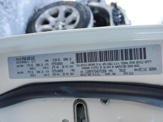 2017 RAM 1500 LARAM - 1C6RR7NT5HS772350