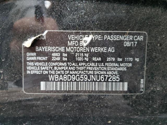 2018 BMW 330 XI WBA8D9G59JNU67285