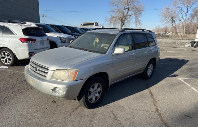 TOYOTA HIGHLANDER 2002 silver 4dr spor gas JTEGF21A920070028 photo #3