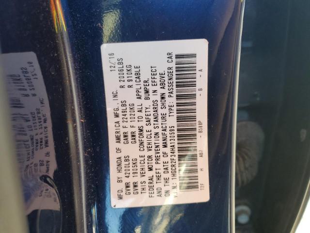 2017 HONDA ACCORD LX - 1HGCR2F34HA130595