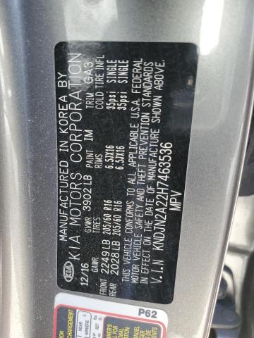 2017 KIA SOUL - KNDJN2A22H7463536