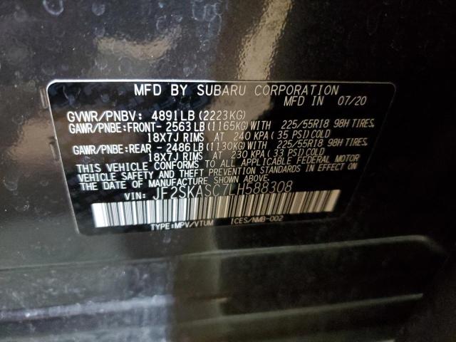 2020 SUBARU FORESTER L JF2SKASC7LH588308