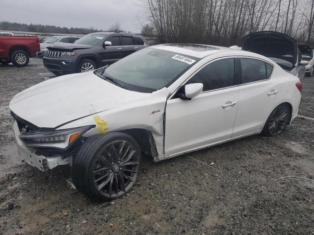 ACURA ILX PREMIU 2021 white  gas 19UDE2F8XMA009172 photo #1