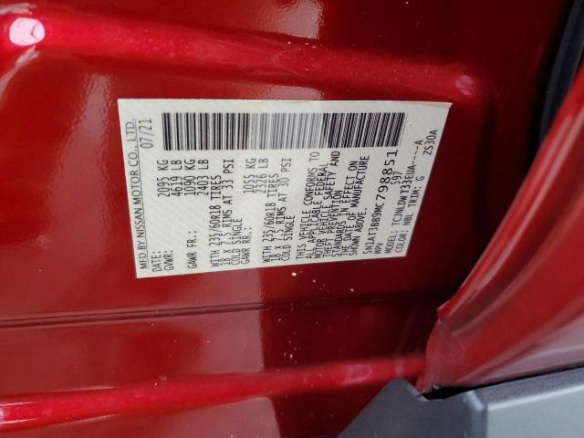 2021 NISSAN ROGUE SV - 5N1AT3BB9MC798851