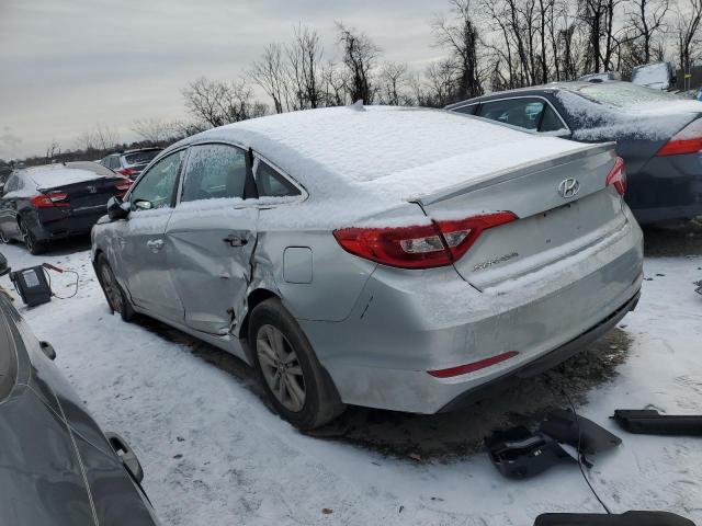 HYUNDAI SONATA SE 2015 silver sedan 4d gas 5NPE24AF0FH221989 photo #3