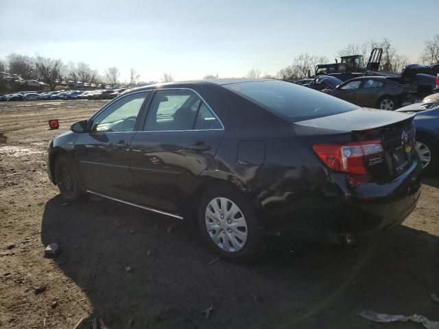 TOYOTA CAMRY HYBR 2014 black  hybrid engine 4T1BD1FK7EU116786 photo #3