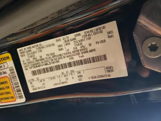 2021 FORD RANGER 1FTER4FH1MLD16155