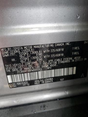 2024 TOYOTA RAV4 - 2T3B6RFV6RW066043