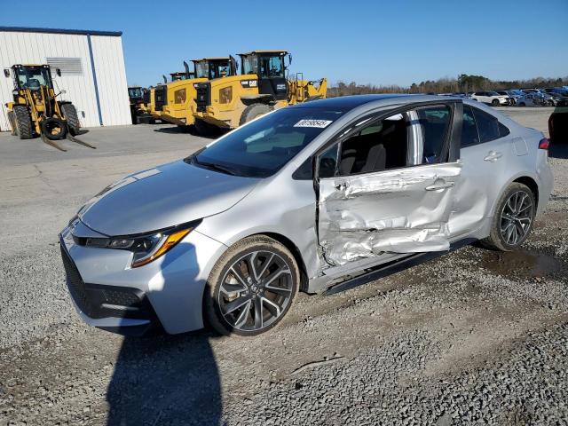 TOYOTA COROLLA SE 2022 silver  gas 5YFS4MCE4NP134311 photo #1