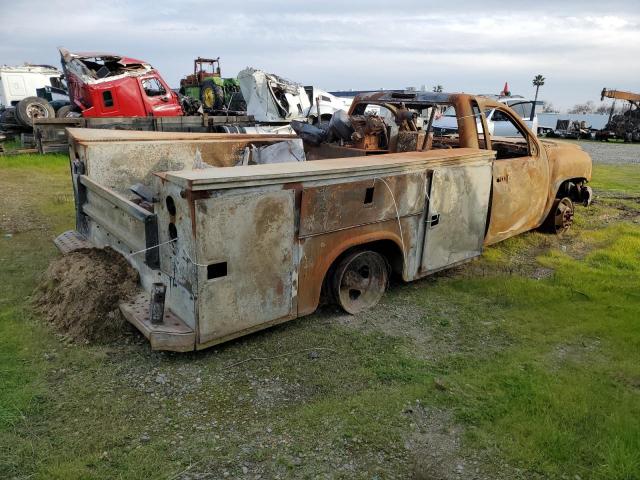 CHEVROLET SILVERADO 2007 burn chassis gas 1GBJC34U47E164833 photo #4