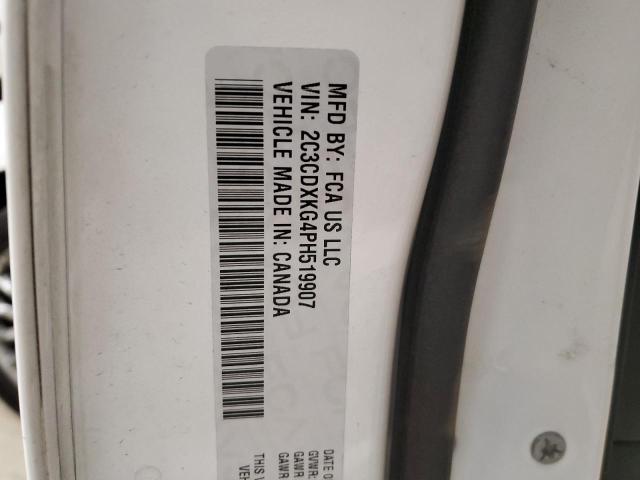 2023 DODGE CHARGER PO - 2C3CDXKG4PH519907
