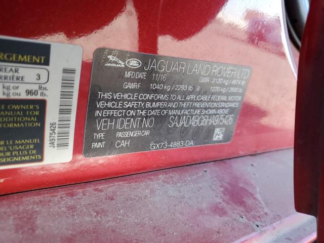 2017 JAGUAR XE PREMIUM SAJAD4BG6HA975426