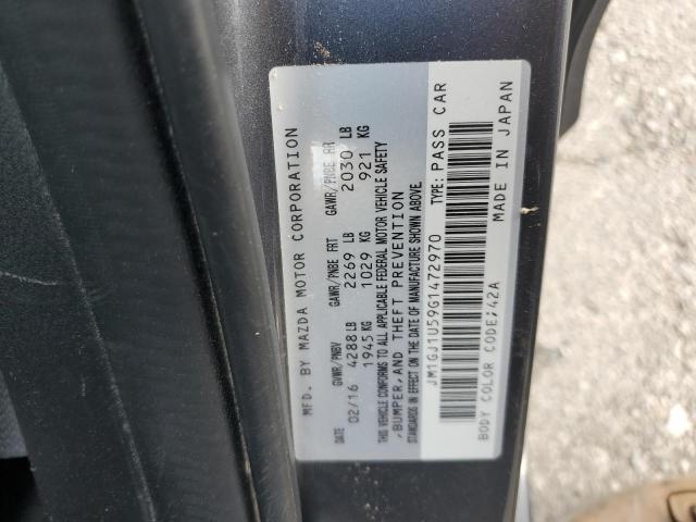 2016 MAZDA 6 SPORT JM1GJ1U59G1472970