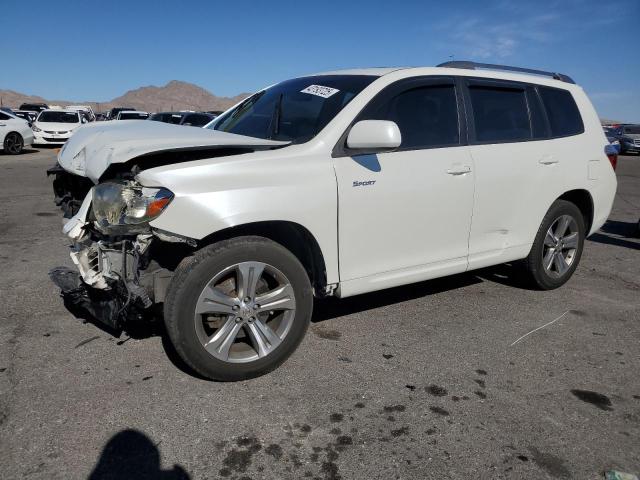 TOYOTA HIGHLANDER 2009 white  gas JTEDS43AX92090522 photo #1