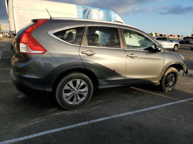 HONDA CR-V EXL 2013 gray 4dr spor gas 5J6RM3H75DL022024 photo #4