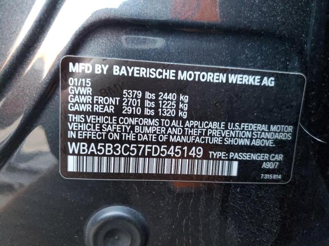 2015 BMW 535 XI WBA5B3C57FD545149