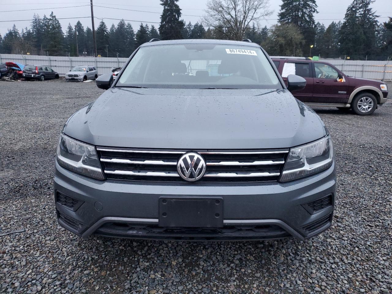 Lot #3048722775 2021 VOLKSWAGEN TIGUAN SE