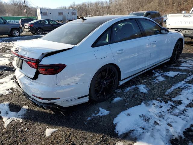 AUDI S8 2023 white  gas WAULSAF85PN000614 photo #4