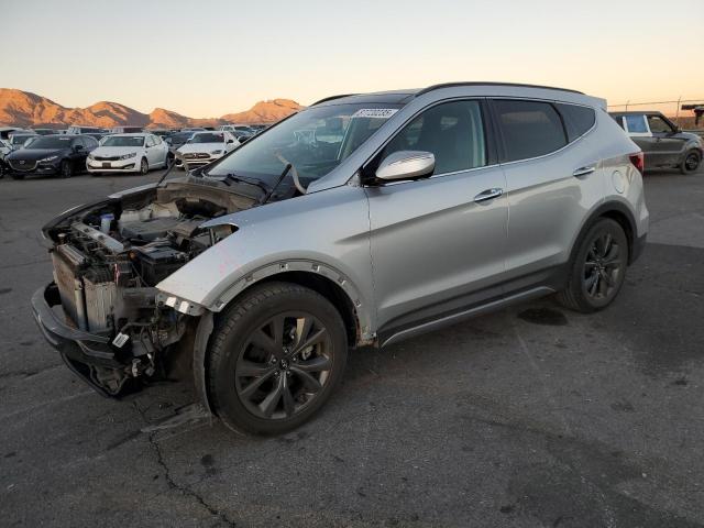 HYUNDAI SANTA FE S 2018 silver  gas 5XYZW4LA7JG527515 photo #1