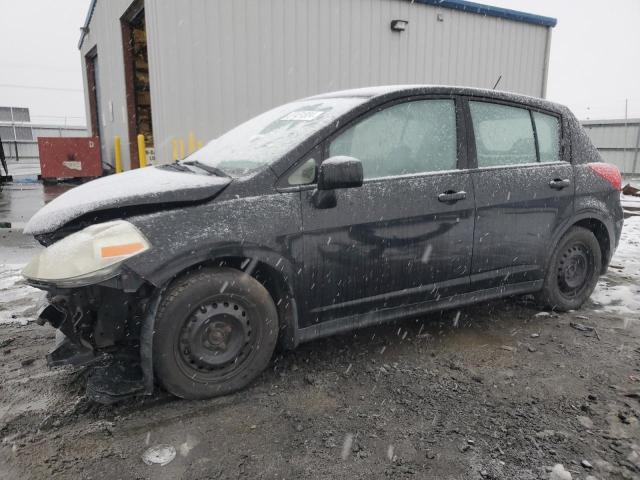 NISSAN VERSA S 2008 black  gas 3N1BC13E98L351973 photo #1