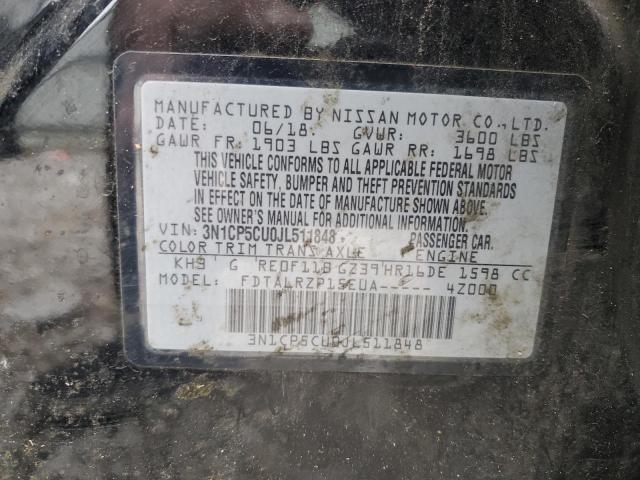 2018 NISSAN KICKS S - 3N1CP5CU0JL511848