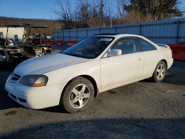 ACURA 3.2CL 2003 white coupe gas 19UYA42473A008779 photo #1