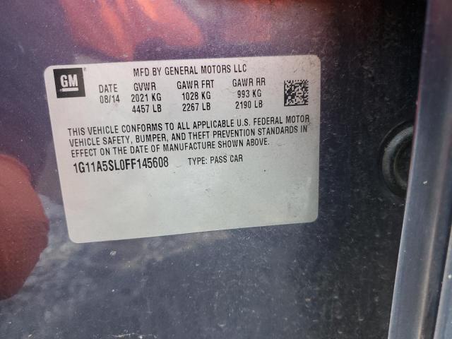 2015 CHEVROLET MALIBU LS 1G11A5SL0FF145608