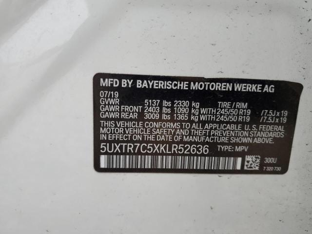 2019 BMW X3 SDRIVE3 - 5UXTR7C5XKLR52636