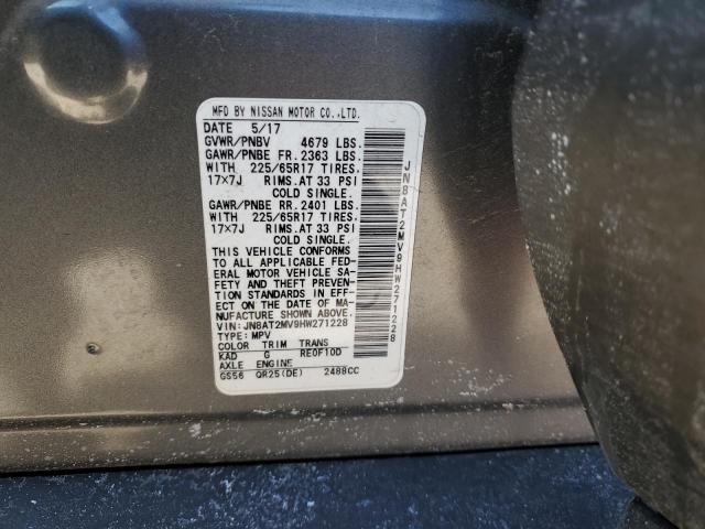 2017 NISSAN ROGUE S - JN8AT2MV9HW271228