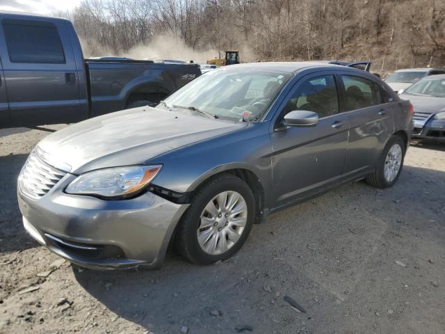 CHRYSLER 200 LX 2012 gray sedan 4d gas 1C3CCBAB2CN120782 photo #1