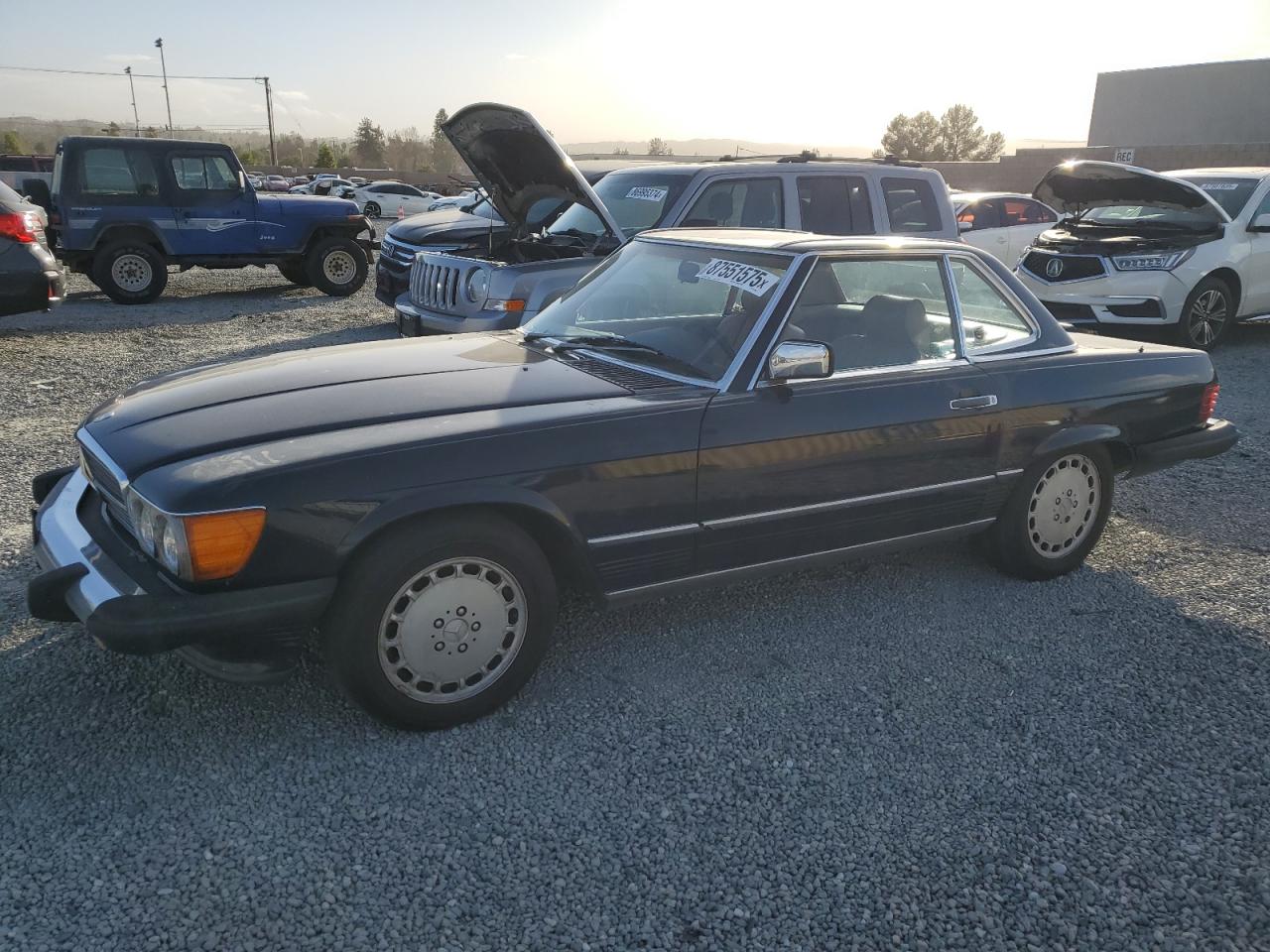 Lot #3050452241 1988 MERCEDES-BENZ 560 SL