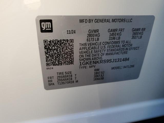2025 GMC ACADIA ELE 1GKENKRS9SJ131484