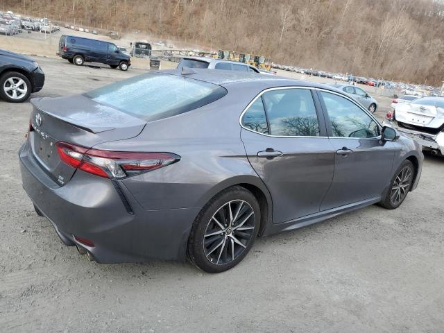 TOYOTA CAMRY SE 2021 gray  gas 4T1T11BK1MU024395 photo #4