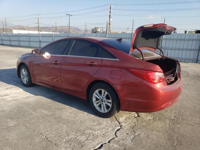 HYUNDAI SONATA GLS 2013 red  gas 5NPEB4AC7DH693643 photo #3