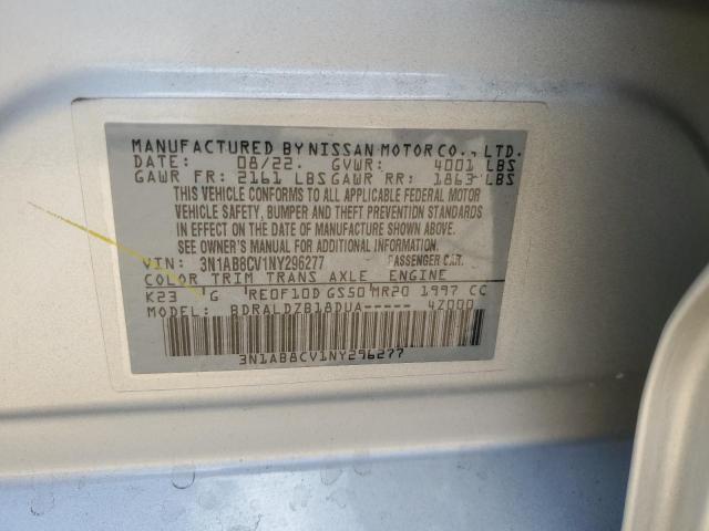 2022 NISSAN SENTRA SV - 3N1AB8CV1NY296277