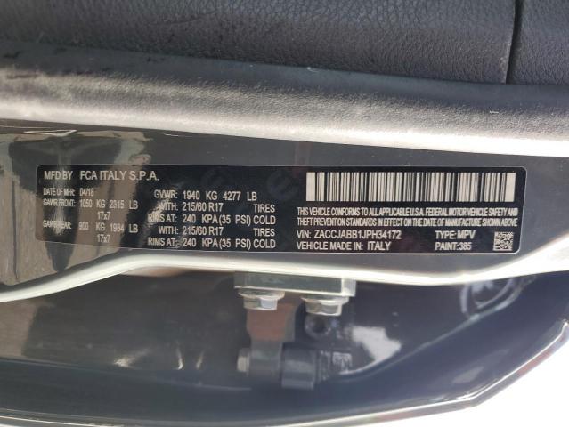 2018 JEEP RENEGADE L - ZACCJABB1JPH34172