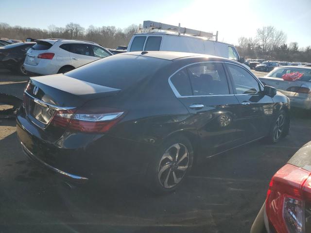 HONDA ACCORD EXL 2017 black sedan 4d gas 1HGCR2F94HA272529 photo #4