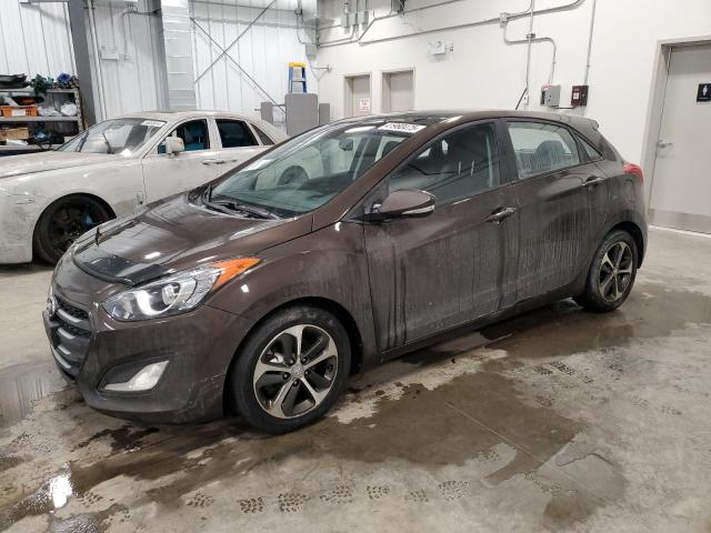 HYUNDAI ELANTRA GT 2016 brown  gas KMHD35LH3GU297030 photo #1