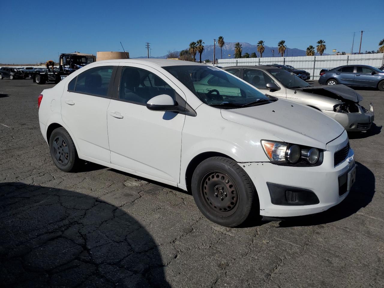 Lot #3055082978 2014 CHEVROLET SONIC LS