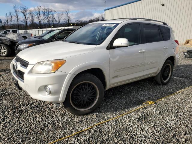 TOYOTA RAV4 LIMIT 2010 white  gas 2T3YK4DV4AW006357 photo #1