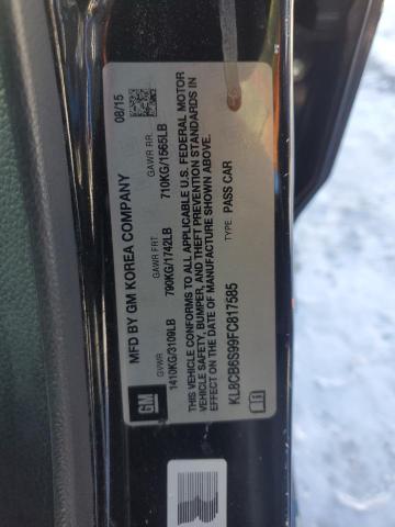 2015 CHEVROLET SPARK LS - KL8CB6S99FC817585