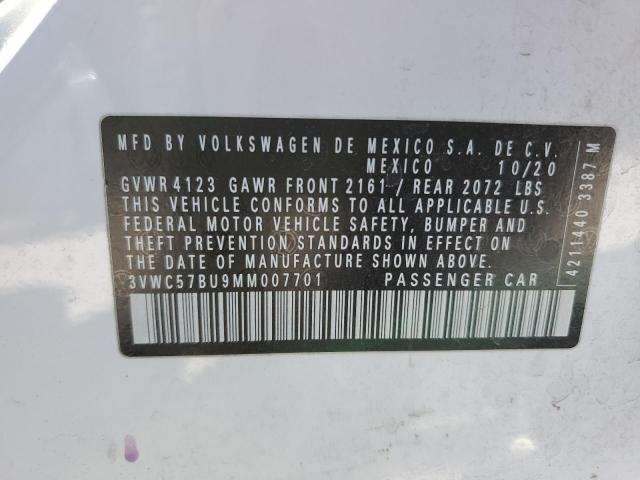 2021 VOLKSWAGEN JETTA S - 3VWC57BU9MM007701