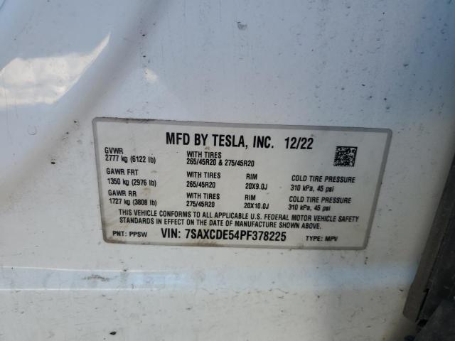 2023 TESLA MODEL X - 7SAXCDE54PF378225