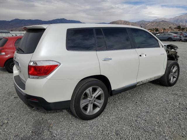 TOYOTA HIGHLANDER 2013 white  gas 5TDYK3EH5DS142246 photo #4