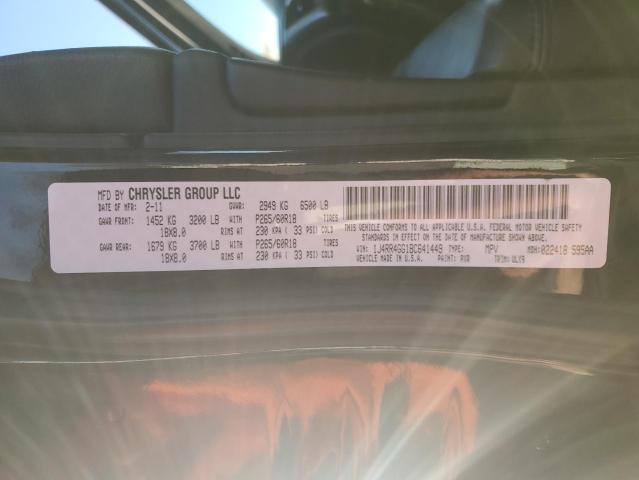 2011 JEEP GRAND CHER - 1J4RR4GG1BC641449