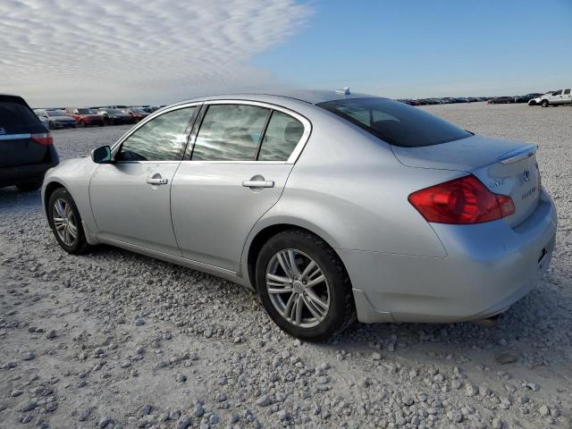 INFINITI G25 2011 silver  gas JN1DV6AR8BM451680 photo #3