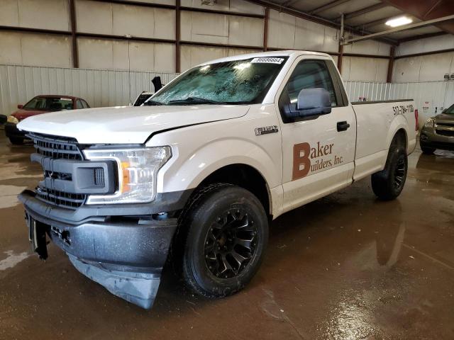 FORD F150 2018 white  gas 1FTMF1CBXJKC73357 photo #1