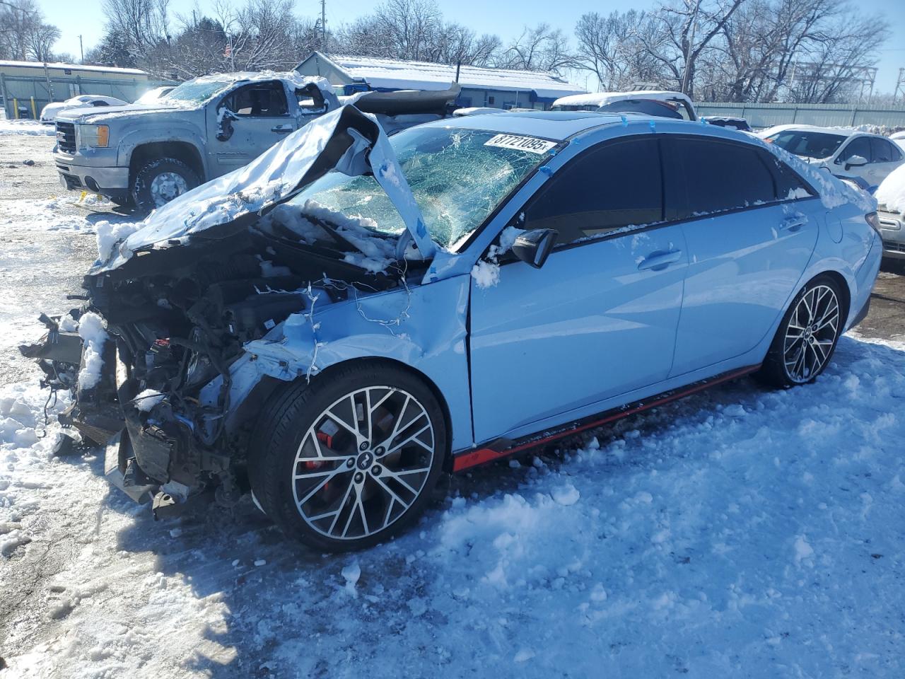 Lot #3210809957 2023 HYUNDAI ELANTRA N